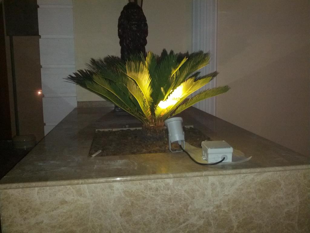 Mavişehirde Villa Bahçe Aydınlatma Montajımız