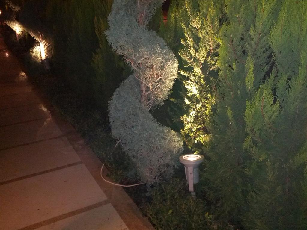 Mavişehirde Villa Bahçe Aydınlatma Montajımız